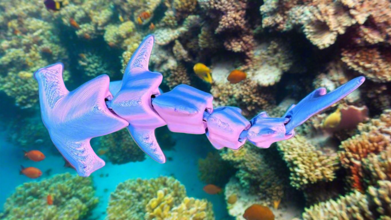 Articulated Hammerhead Shark