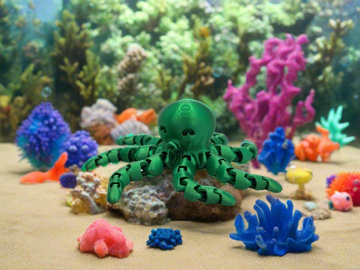 Articulated Cute Octopus