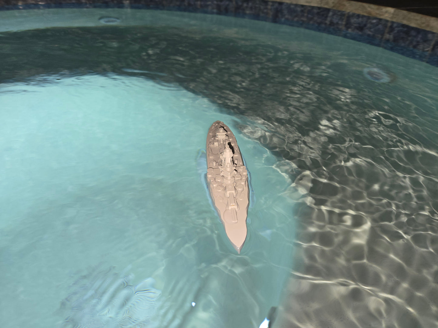 Floating Battleship