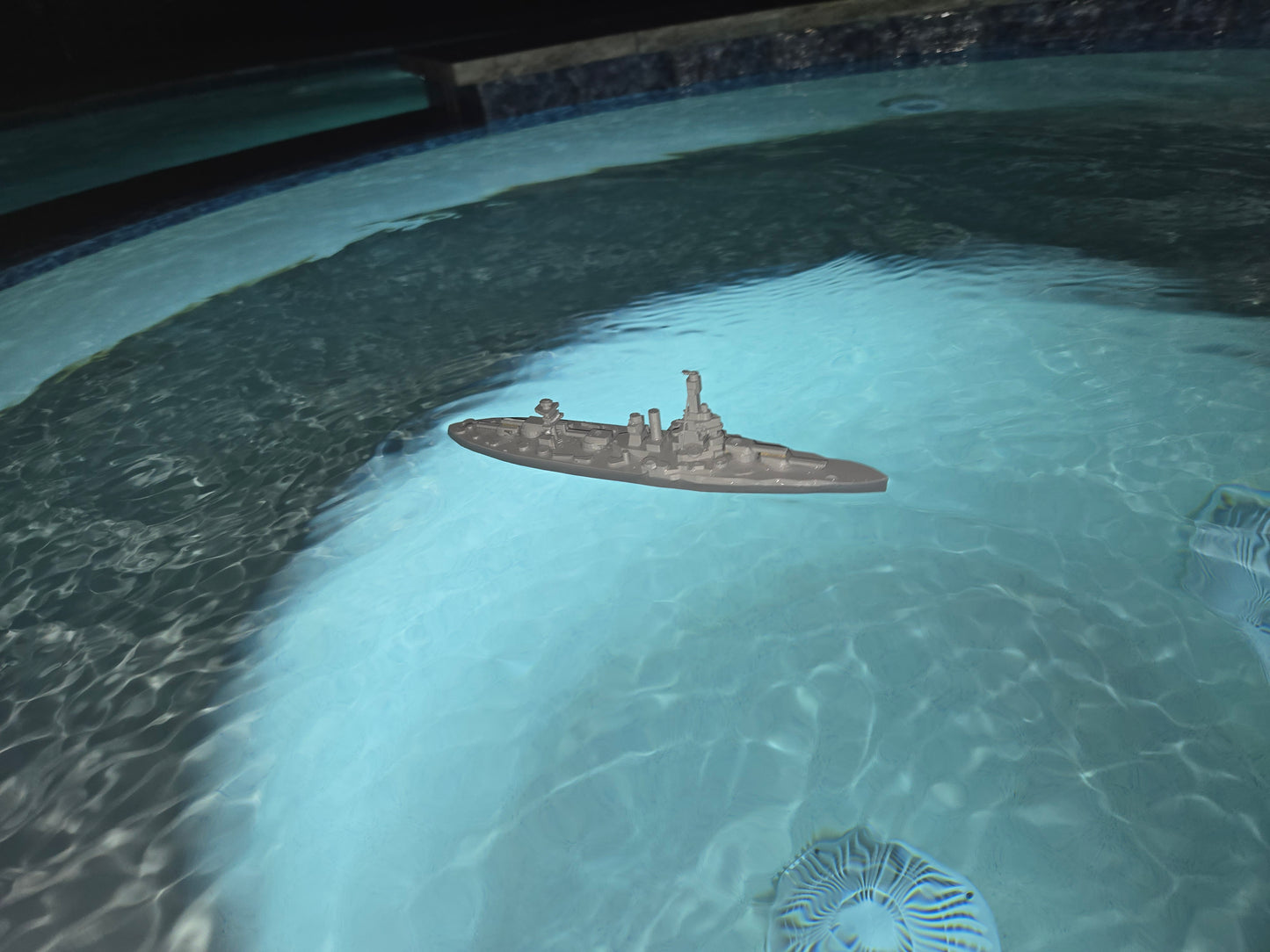 Floating Battleship